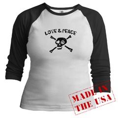 Love and Peace Skull