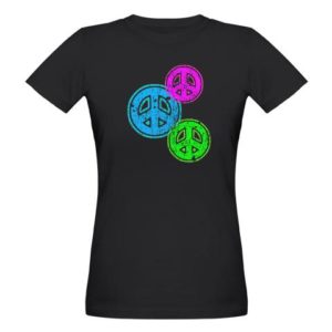 glowing_colorful_peace_signs_tee