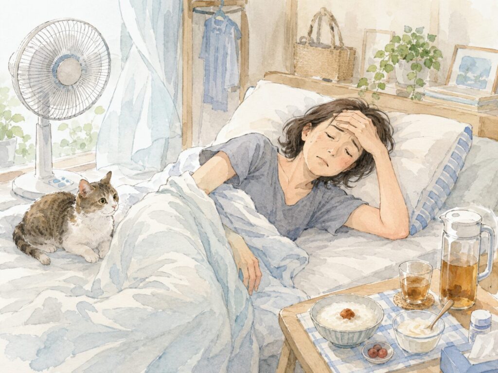 alone and sick