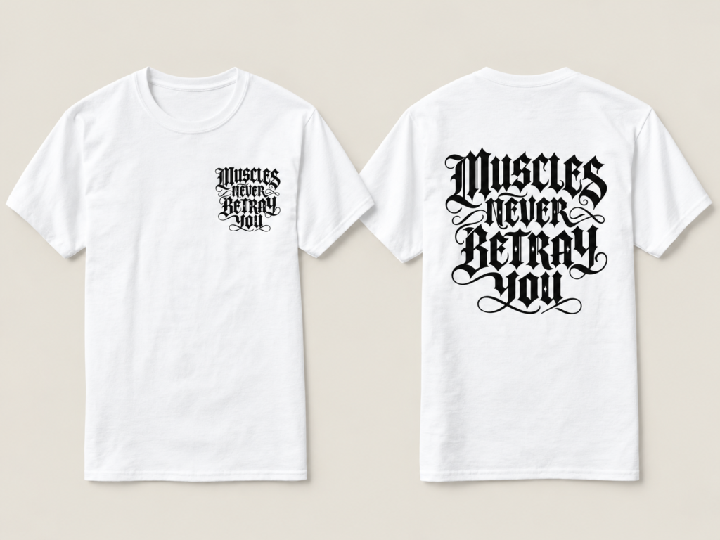 Muscles Never Betray You T-Shirt