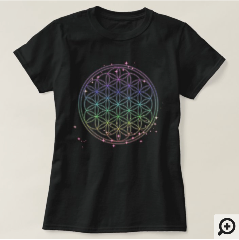 Flower of Life with sparkle